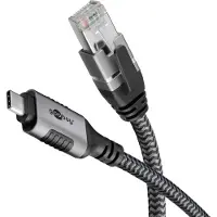 Goobay USB C naar RJ45 kabel | | 15 meter