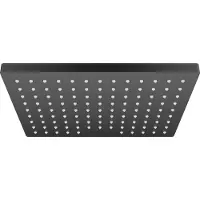 Hansgrohe Hoofddouche vernis shape 230 1 jet mat zwart