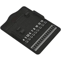 Wera Vouwetui voor Kraftform Micro-sets met hoogstens 12 delen, leeg, 235 x 115 mm - 1 stuk(s) - 05136466001