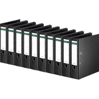 Schäfer Shop Ordner - A4 - rugbreedte 80 mm - zwart - 10 stuks - ons merk