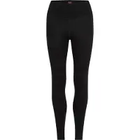 Icebreaker - Dames thermokleding - W Merino 260 Oasis High Rise Leggings Black voor Dames van Wol - Maat S - Zwart