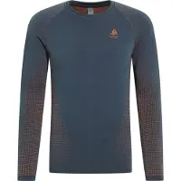 Odlo - Base Layer Top Crew Neck L/S Performance Warm Eco - Synthetisch ondergoed S, blauw