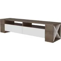 Skye Decor Meubel tv 2 laden noten en wit decor l155 cm sosruko