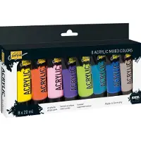 Kreul 84177 Set acrylverf 8 x 20 ml