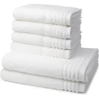 Vossen 4 X Handdoek 2 X Douchehanddoek - in een set Vienna Style Supersoft