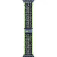 Apple Nike Sport Loop Band voor de Watch | 38/40/41/42 mm - Bright Green & Blue