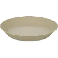 Koziol Diep Bord, 24 cm, Set van 4, Organic, Zand Beige - | Connect Plate