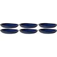 Like. by Villeroy & Boch Schaal Lave Bleu Plat 27,5 cm (6-Delig)