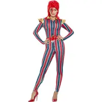 Smiffys Miss superstar kostuum space - Maatkeuze: Maat S