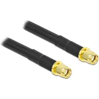 DeLOCK Antenna Cable RP-SMA plug to RP-SMA plug LMR/CFD300 5 m low loss