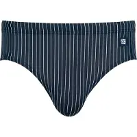 Mey Heren Zwembroek donkerblauw / wit