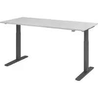 Hjh OFFICE PRO XMKA 19 G - Grijs 180 x 80 Tafelhoogte I Elektrisch in hoogte verstelbaar