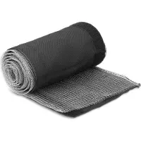 DeLOCK EMI Shielding braided sleeve with hook-and-loop fastener heat resistant 1 m x 30 mm black
