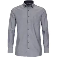Casa Moda overhemd Comfort Fit navy geprint