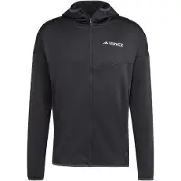 Adidas Funktionele fleece-jas 'Xperior' zwart / wit