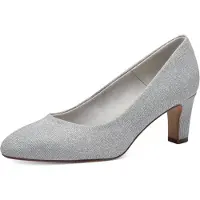 Tamaris Pumps zilver