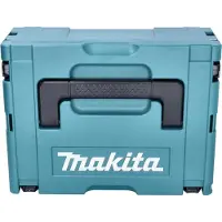 Makita DBO 484 RTJ Accu vlakschuurmachine 18 V 112 x 102 mm + 2x accu 5.0 Ah + lader + Makpac