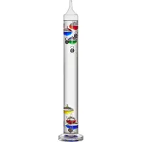 TFA-Dostmann Flüssigkeitsthermometer GALILEO GALILEI 18.1019.01.54 Thermometer Transparant