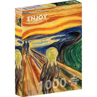Enjoy Puzzle Edvard Munch - The Scream Puzzel (1000 stukjes)