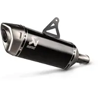 Akrapovic Honda Transalp Carbon/titanium Gehomologeerde Uitlaatdemper