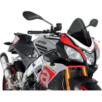 Puig Z-racing kuipruit, donker gerookt, goedgekeurd (ABE) voor Aprilia