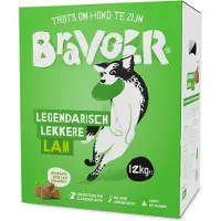 Bravoer Krokant Graanvrij hondenvoer Legendarisch Lekkere Lam 12 kg