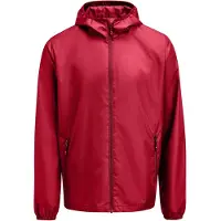 Printer Red Grab Windbreaker Heren