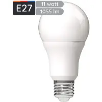 Avide E27 LED Lamp 11W - 1055lm - 4000K - Neutraal Wit - Dimbaar - LED Globe A60 - Vervangt 75W Gloeilamp