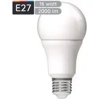 Avide E27 LED Lamp 16W - 2000lm - 4000K - Neutraal Wit - LED Globe A70 - Vervangt 125W Gloeilamp