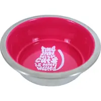 Boon Kattenvoerbak Roze D 12,8 H 3,5 Cm