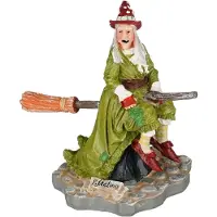 Luville Vliegensvlugge heks l8,5xb6,5xh7,5 cm Efteling kerst