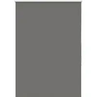 vidaXL Rolgordijn verduisterend 115x150 cm stofbreedte 110,7 cm grijs