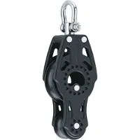 Harken Carbo Fiddle Pulley 40 Mm Zwart