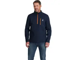 Spyder Skipully Men Bandit 1/2 Zip True Navy-S