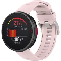Strap-it Siliconen Smartwatch bandje - Geschikt voor Polar Vantage V2 siliconen bandje - roze - Horlogeband / Polsband / Armband
