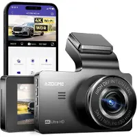 AZDome M63 Lite 1CH dashcam - Ultra 4K resolutie - Wifi - Parkeermodus - 3,0 inch IPS lcd - dashcam voor auto met optionele achter camera