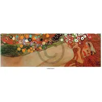 PGM Kunstdruk Gustav Klimt - Acqua Mossa 50x20cm
