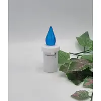 Cortina Led kaars - Blauw - 2160 branduren - Inclusief batterij - Flikkerend vlam - Grafkaars - Herdenkingslicht