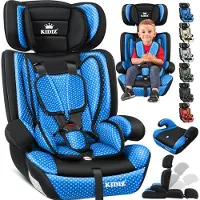 Kidiz kinderautostoeltje | kuip autostoeltje | 9 kg - 36 kg 1-12 jaar | groep 1/2 / 3 | universeel | goedgekeurd volgens ECE R44/04 | 6 verschillende kleuren | - Blauw