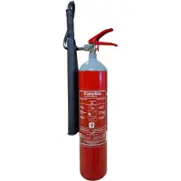 Flameline Benor CO2 brandblusser 5 kg - Belgische markt - brandklasse B - koolzuursneeuw
