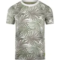 Koko Noko T-shirt groen Jongens Stretchkatoen Ronde hals Blad - maat 122