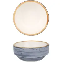Bonna Kommetje aura dusk porselein 6 cm (30cc) set van 6