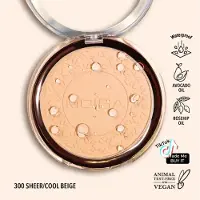 Moira - Soft Focus Waterproof Setting Powder - 300 Cool Beige - Korean Beauty - VEGAN - Gezichtspoeder - Watervast Fixeerpoeder - 11.5 g