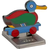 LEGO 5008907 Wooden Duck / Houten Eend Magneet