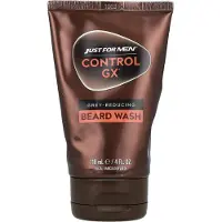 Just for men , Control GX, Grijs Reducende Baardwasmiddel, 4 fl oz (118 ml)