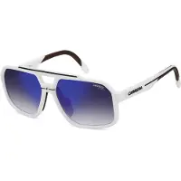 Carrera C Sport 03/S 6HT KM mat wit blauw gradiënt zonnebril