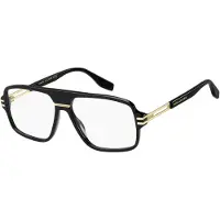 Marc Jacobs Zichtbril MARC 844 58/14/145 Zwart goud Acetaat monturen MAN MARC 844