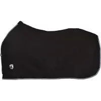 Horka zweetdeken voor paard fleece zwart