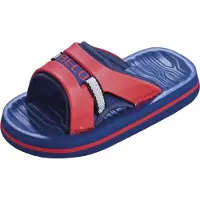 Beco badslippers junior blauw/rood maat 24