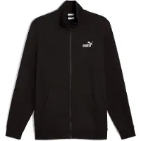 Puma Sportsweatvest 'Essentials No. 1' zwart / wit